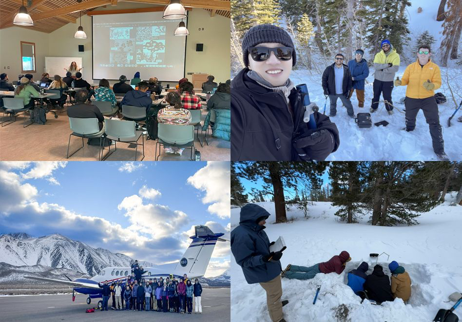 Cho Lab Members at Snow Measurement Field School-2025
